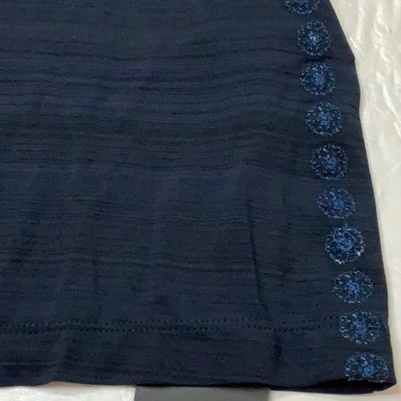 Alp-n-Rock Embroidered tee shadow stripe - Navy - Picture 3 of 13